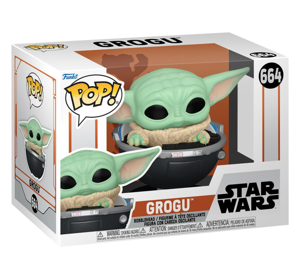 Funko POP Vinyl: MND S9 – Grogu w/Prama - 1230850 - zdjęcie 3